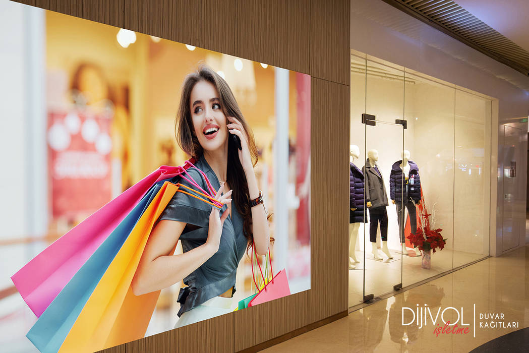 Dijivol İŞLETME, Dijivol Duvar Kağıtları Dijivol Duvar Kağıtları Commercial spaces Shopping Centres