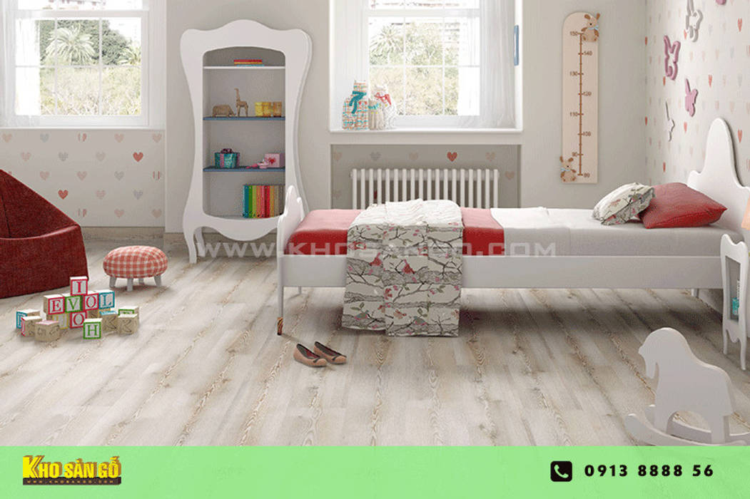 Các mẫu sàn gỗ, Kho Sàn Gỗ Kho Sàn Gỗ Phòng trẻ em phong cách hiện đại