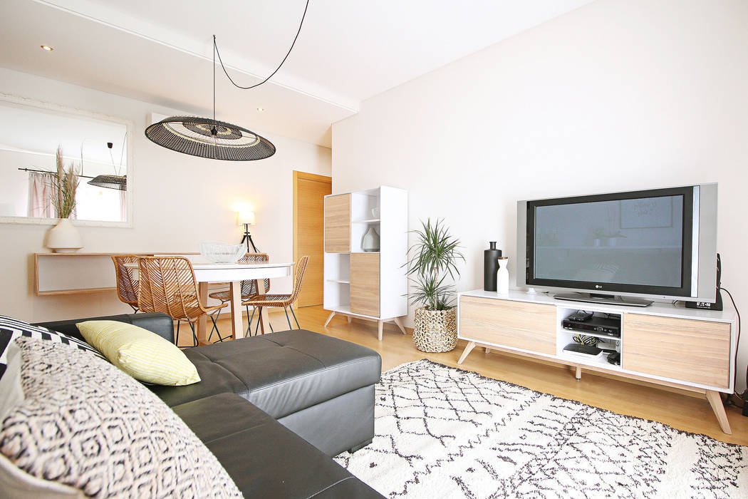 Skandinavische Wohnzimmer von Homestories Skandinavisch