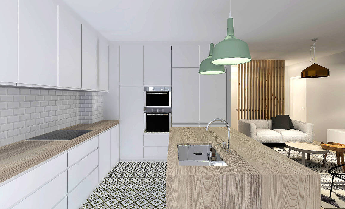 Scandinavian style kitchen by Homestories Scandinavian