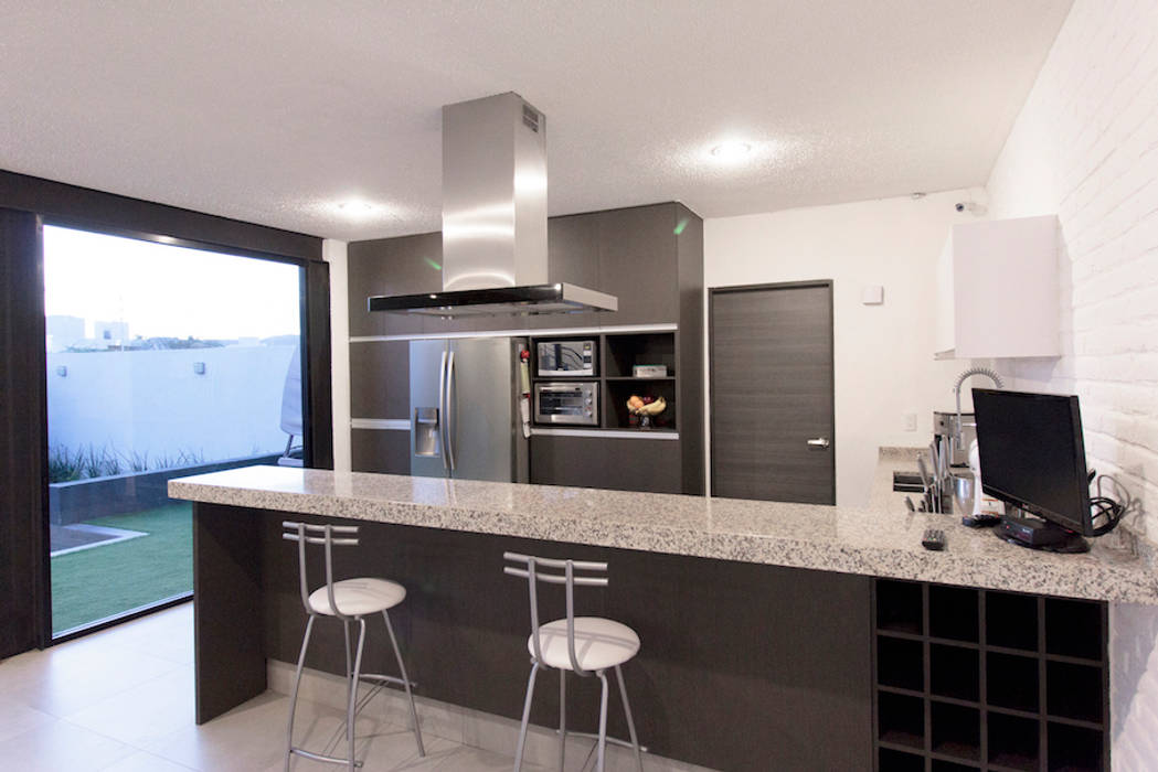 Casa Condesa Juriquilla Cocinas Minimalistas De Ez Homes Minimalista Homify
