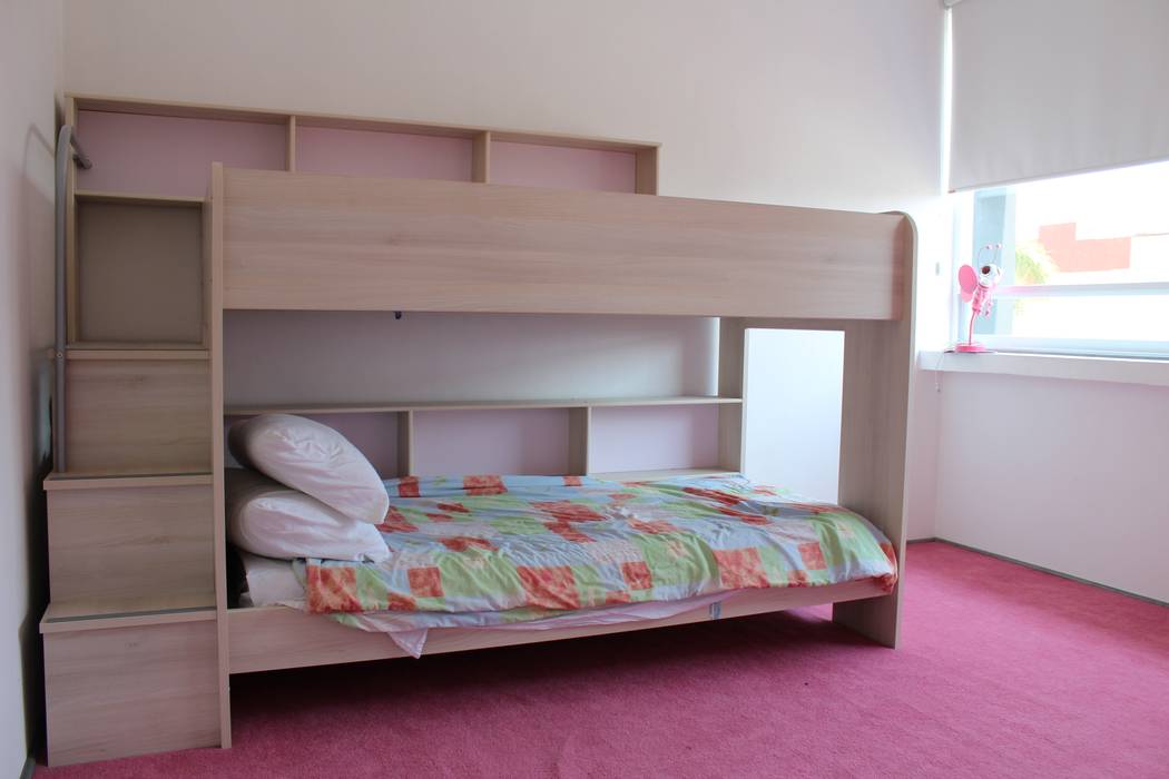 Casa Nordika Itech Kali Dormitorios de niñas Compuestos de madera y plástico