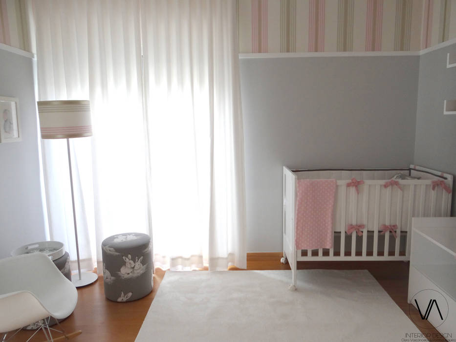 Quarto Menina, Paloma Agüero Design Paloma Agüero Design Kamar bayi