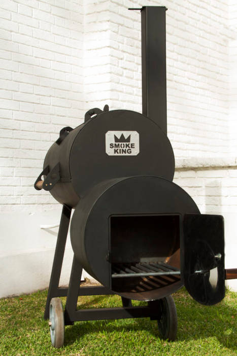 Ahumadora para el Hogar (Home Smoker), Smoke Kit BBQ Smoke Kit BBQ Rumah Minimalis Besi/Baja Homewares