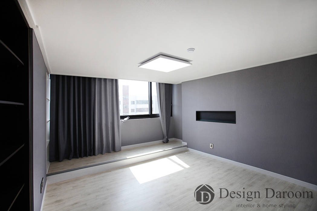광장동 워커힐 아파트 56py 침실 Design Daroom 디자인다룸 모던스타일 침실