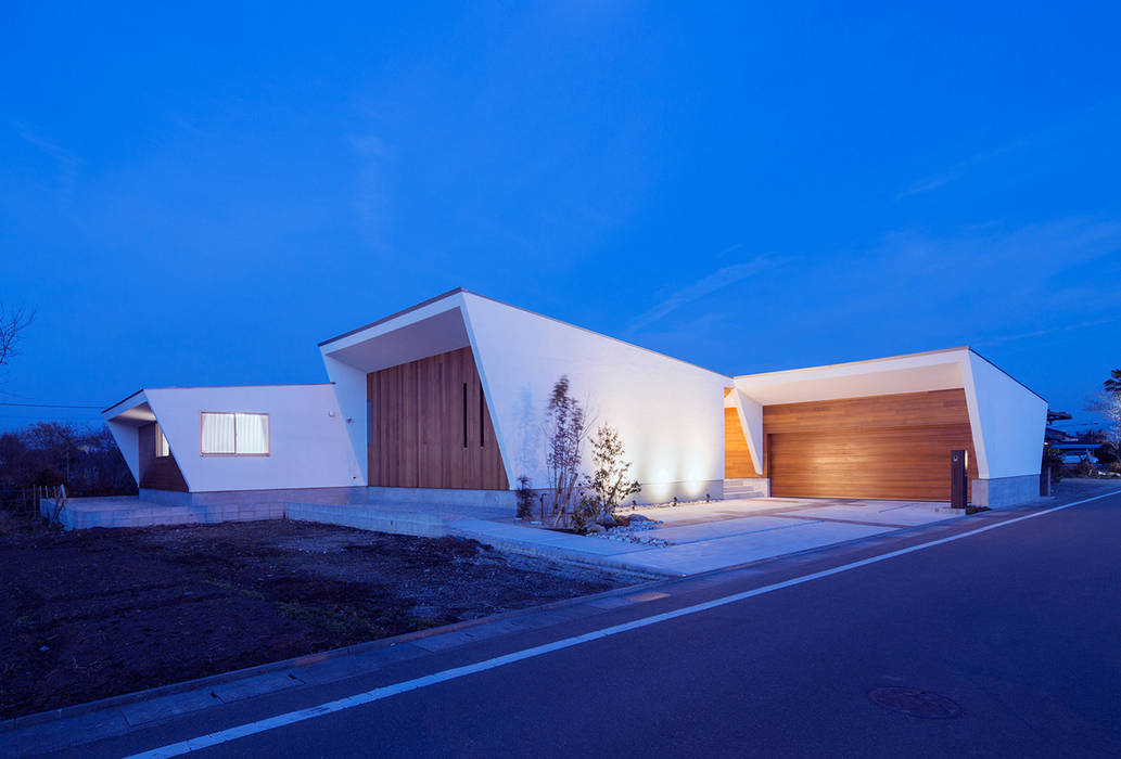 G2-house「向かい合う家」, Architect Show Co.,Ltd Architect Show Co.,Ltd モダンな 家