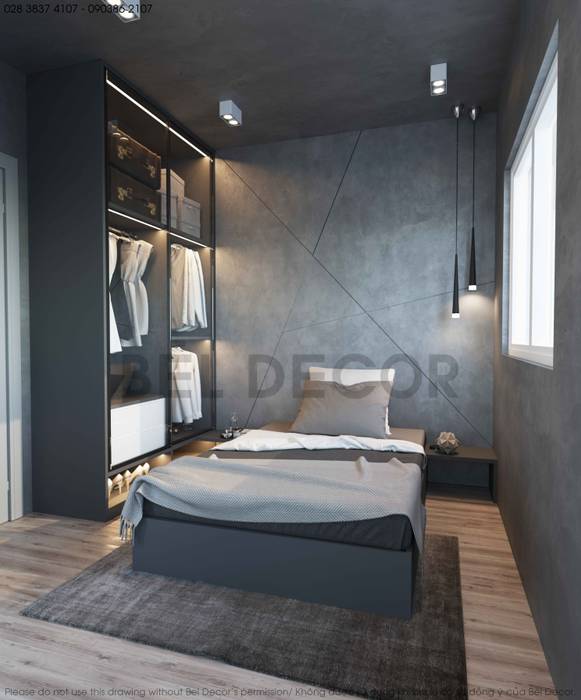 HO17111 Luxury Apartment Interior Design & Construction / Bel Decor, Bel Decor Bel Decor