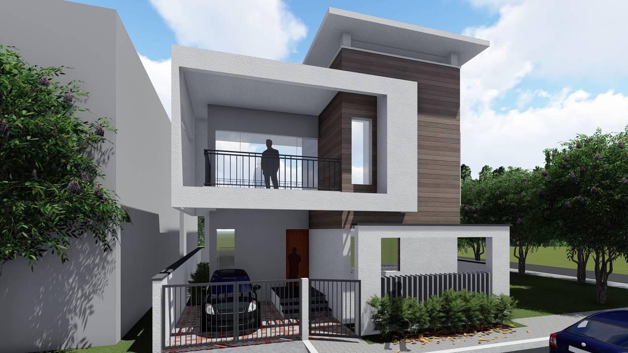 Pattanshetti Residence, Vijayapura, Cfolios Design And Construction Solutions Pvt Ltd Cfolios Design And Construction Solutions Pvt Ltd