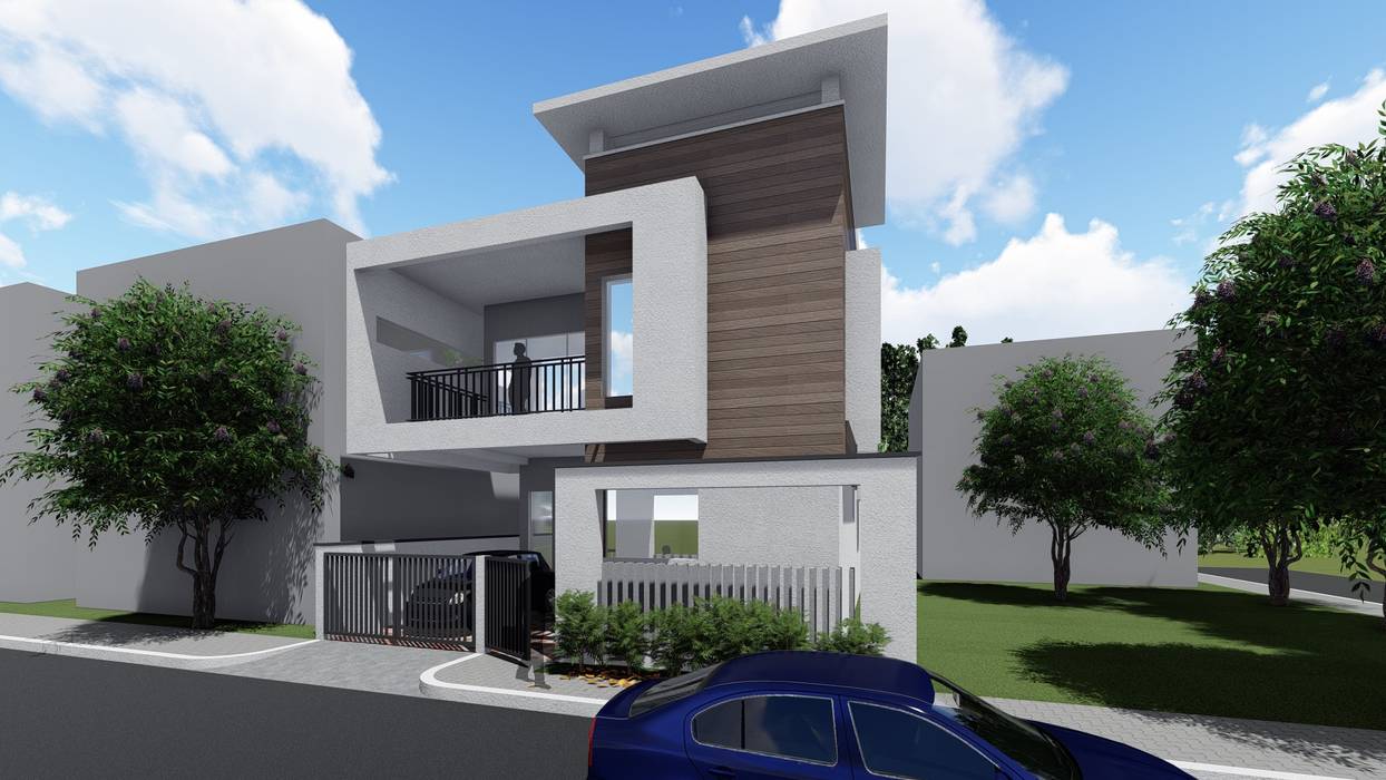 Pattanshetti Residence, Vijayapura, Cfolios Design And Construction Solutions Pvt Ltd Cfolios Design And Construction Solutions Pvt Ltd