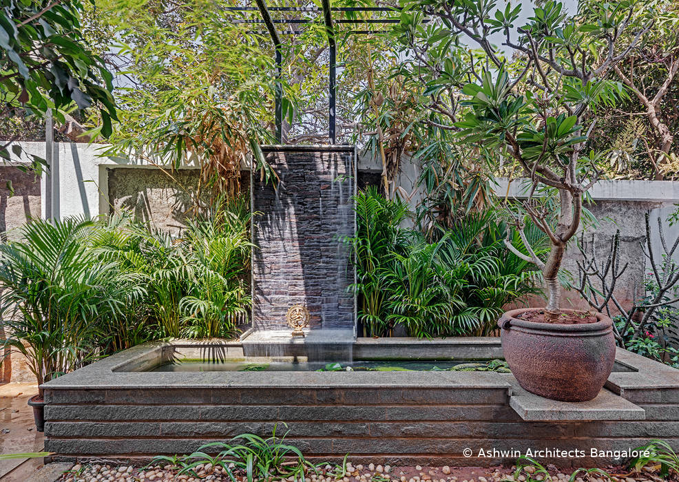 Garden Design Ashwin Architects In Bangalore Modern garden