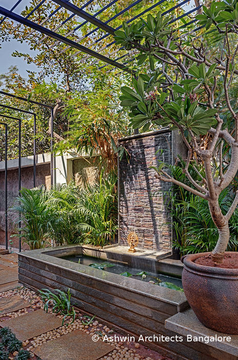 Garden Design Ashwin Architects In Bangalore Modern Garden