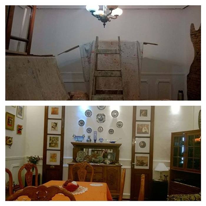 Remodelacion Comedor Comedores Eclecticos De Estudio Carmesi