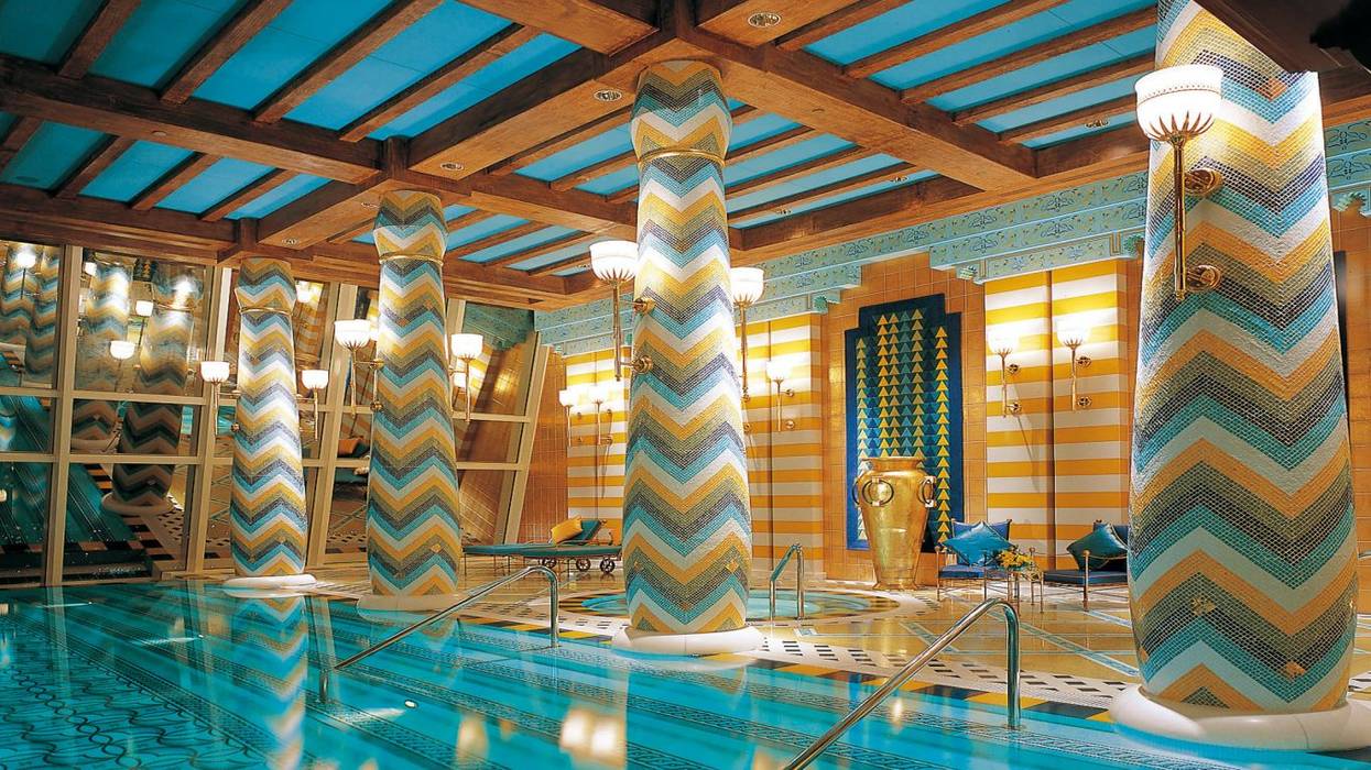 Luxe Dubai hotel homify Turks stoombad spa,stoombad