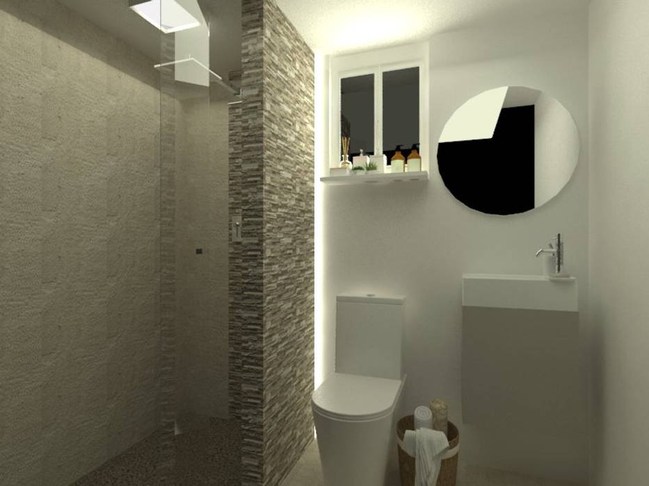 homify Modern Bathroom