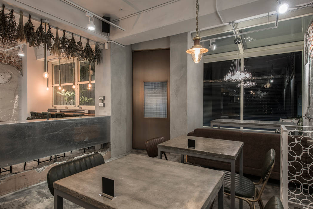 Dining area 湜湜空間設計 商业空间 水泥 餐廳