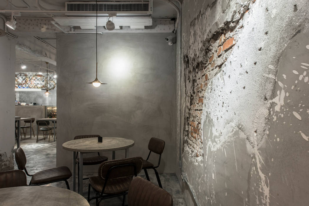 Dining area 湜湜空間設計 商业空间 水泥 餐廳