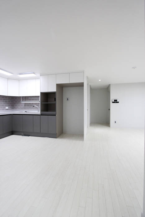 한 인테리어 베스트타운 아파트, 한 인테리어 디자인 한 인테리어 디자인 Modern kitchen
