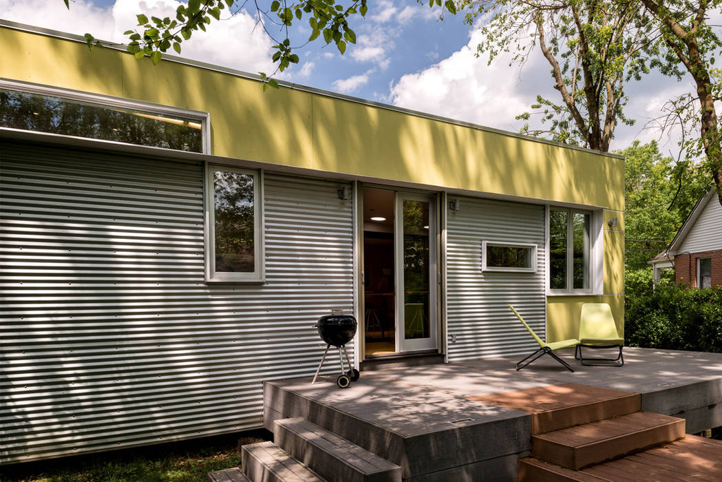 Foto Box House, KUBE architecture KUBE architecture Casas unifamiliares