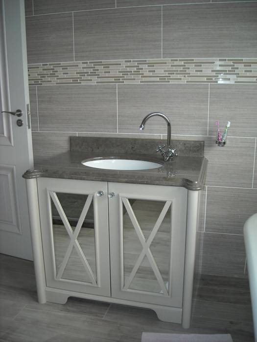 Bathroom Vanity in Bathroom 3 & 4 CKW Lifestyle Associates PTY Ltd Bathroom لکڑی Wood effect