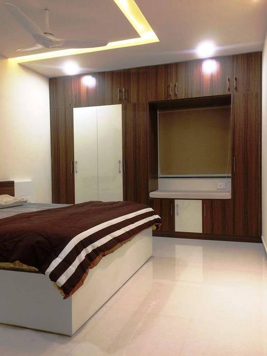 Our projects, classicspaceinterior classicspaceinterior Modern style bedroom Beds & headboards