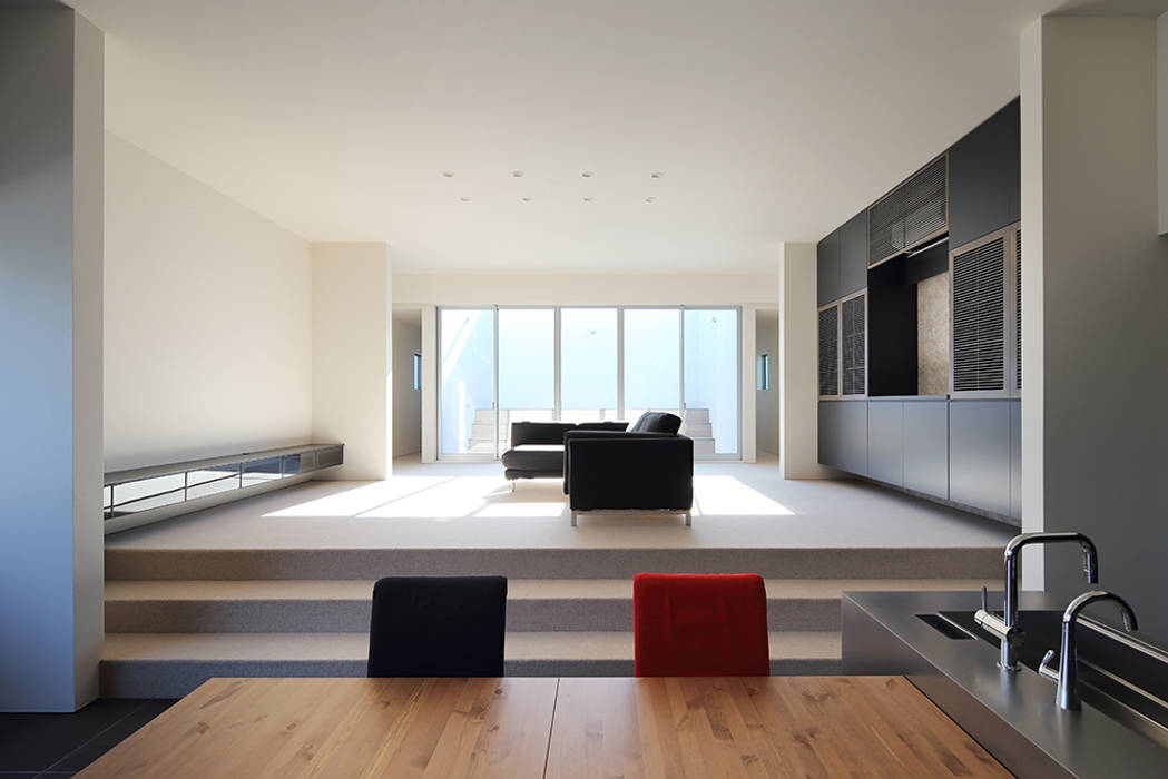 eternally, *studio LOOP 建築設計事務所 *studio LOOP 建築設計事務所 Modern Living Room