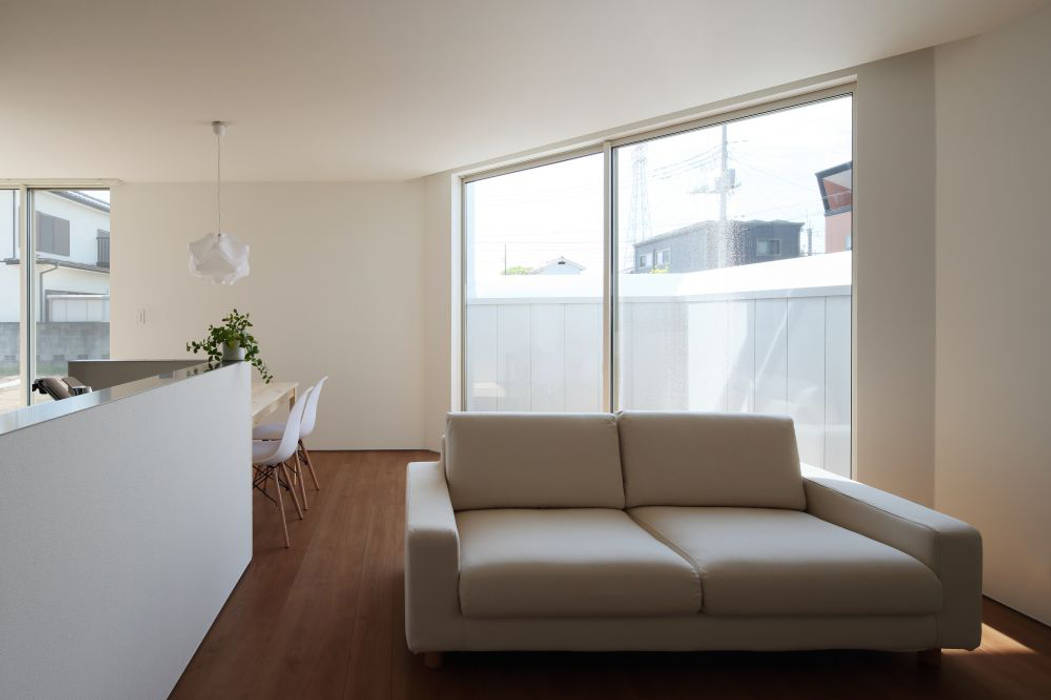 side, *studio LOOP 建築設計事務所 *studio LOOP 建築設計事務所 Living room