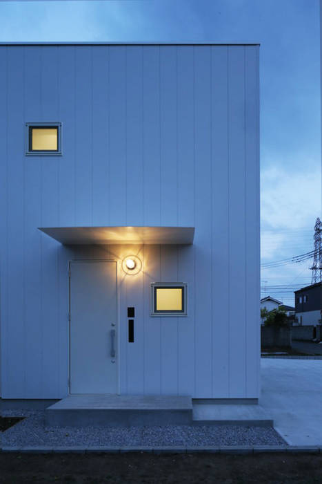 side, *studio LOOP 建築設計事務所 *studio LOOP 建築設計事務所 Casas modernas