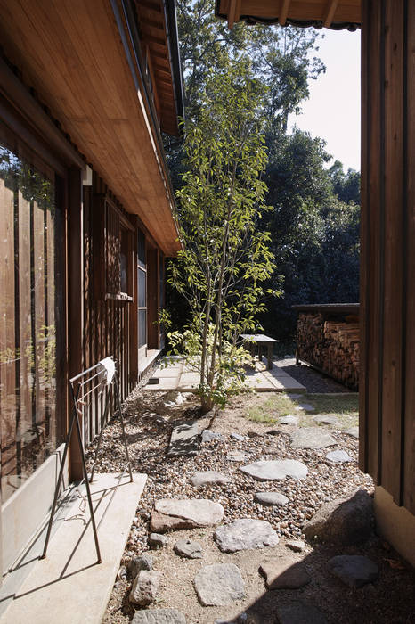 山陵の家, 中山建築設計事務所 中山建築設計事務所 Casa di legno