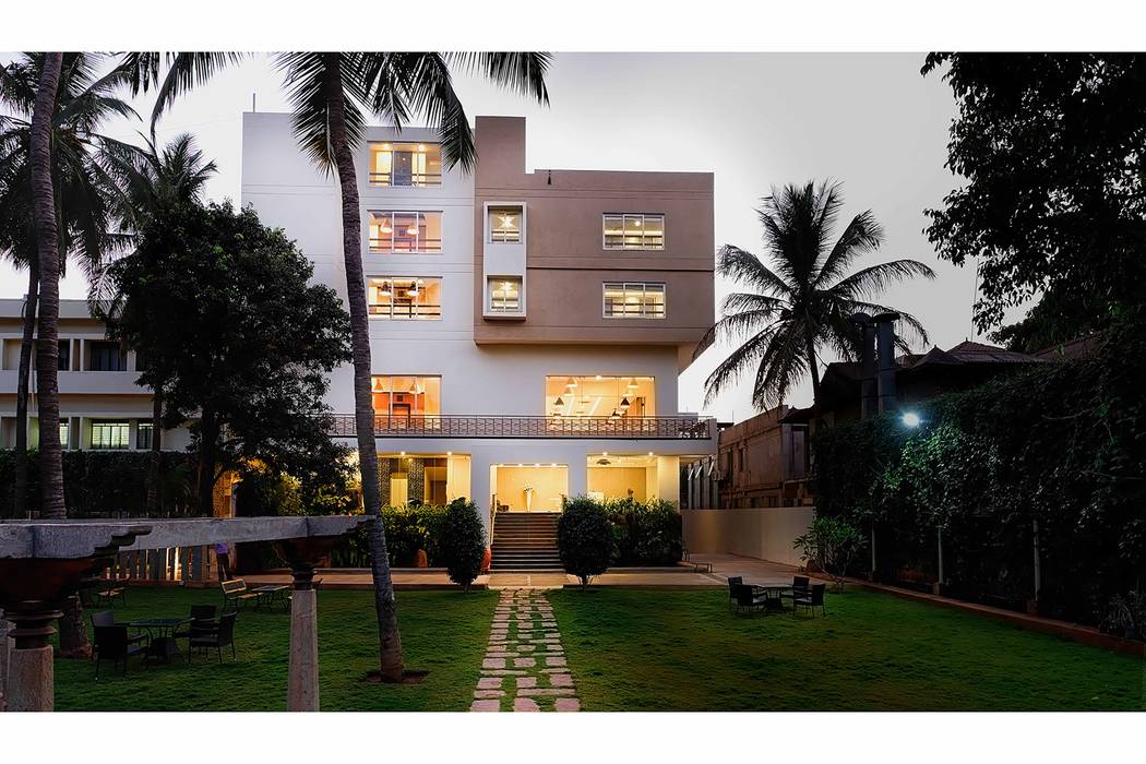 Priyadarshini Hotel, Architecture Continuous Architecture Continuous Gewerbeflächen Hotels