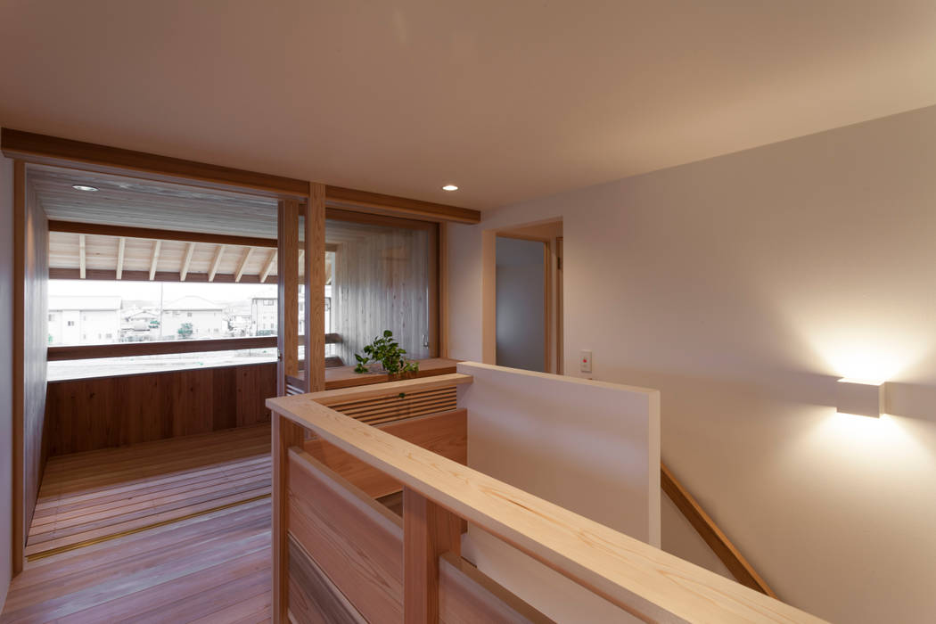 斑鳩の家, 中山建築設計事務所 中山建築設計事務所 Ventanas de madera