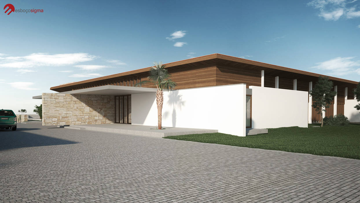 Moradia campestre de 911 m², Esboçosigma, Lda Esboçosigma, Lda Casas de campo