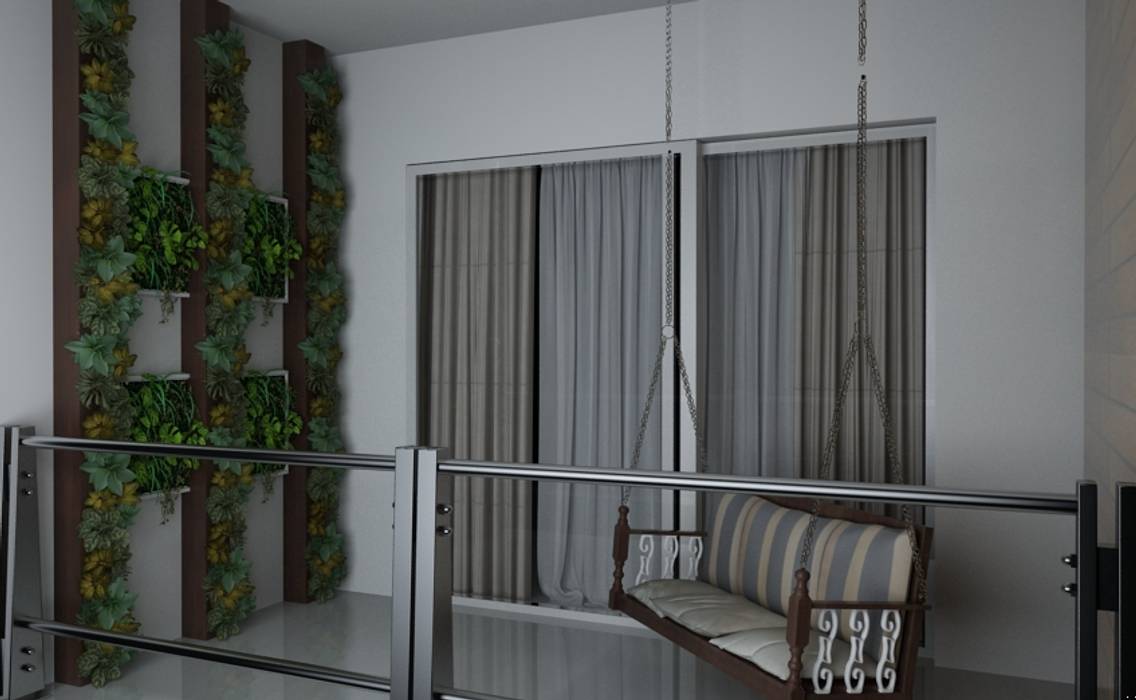 Swing Design In The Residence In Indian Style Modern Living Room