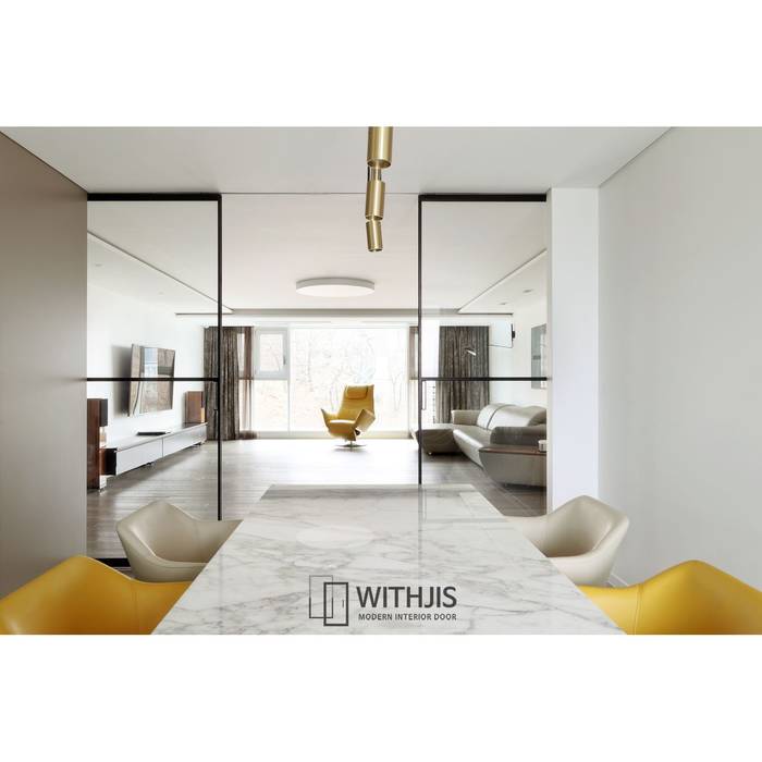 디자인스튜디오이유 & 위드지스 현장, WITHJIS(위드지스) WITHJIS(위드지스) Puertas modernas