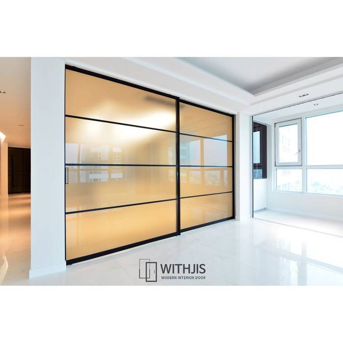 경희궁의아침 프리미엄 슬라이딩 도어, WITHJIS(위드지스) WITHJIS(위드지스) Modern style doors