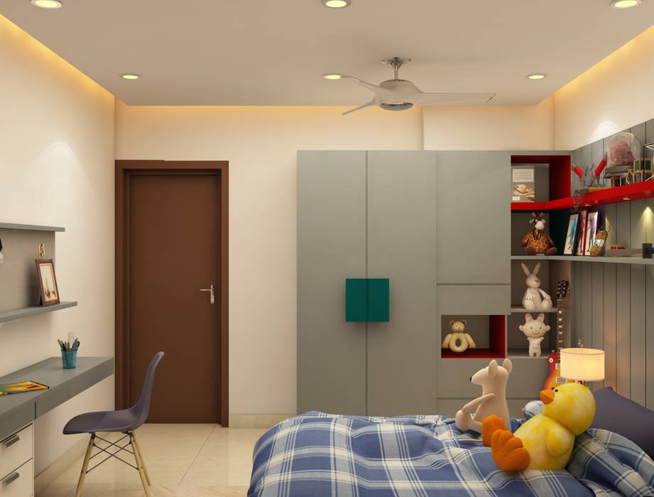 Kids Room Rhythm And Emphasis Design Studio Modern style bedroom