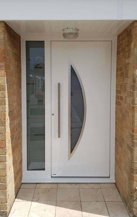 General Images, RK Door Systems RK Door Systems Porte d’ingresso Alluminio / Zinco