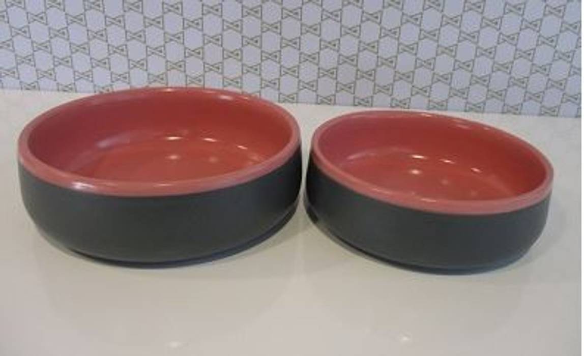 CUENCOS GRIS ROSADO - GRANDE Y MEDIANO OCHOINFINITO Mobiliario - Interiorismo Otros espacios Cerámica ceramica,hogar,decoracion,Esculturas