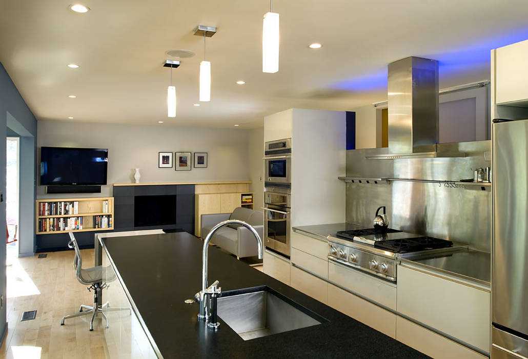 Arlington Residence, KUBE architecture KUBE architecture 現代廚房設計點子、靈感&圖片