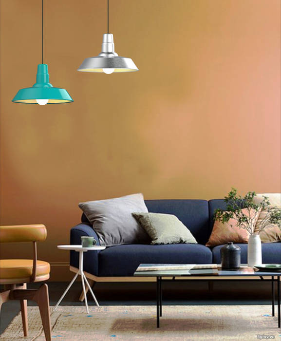 homify Living room Iron/Steel Lighting