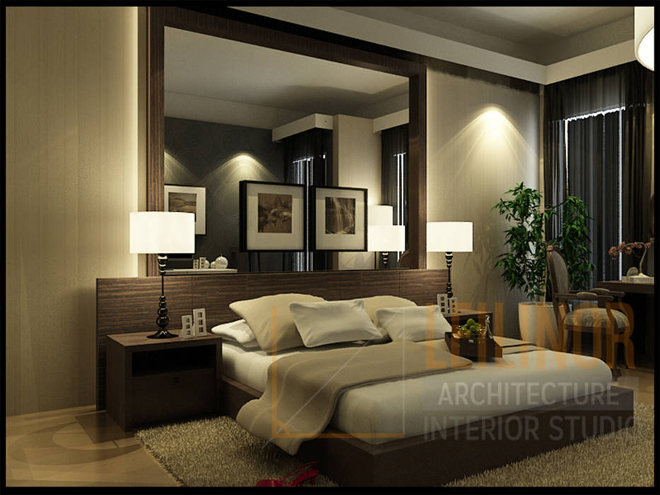 Classic Residential, CV Leilinor Architect CV Leilinor Architect Kamar Tidur Klasik