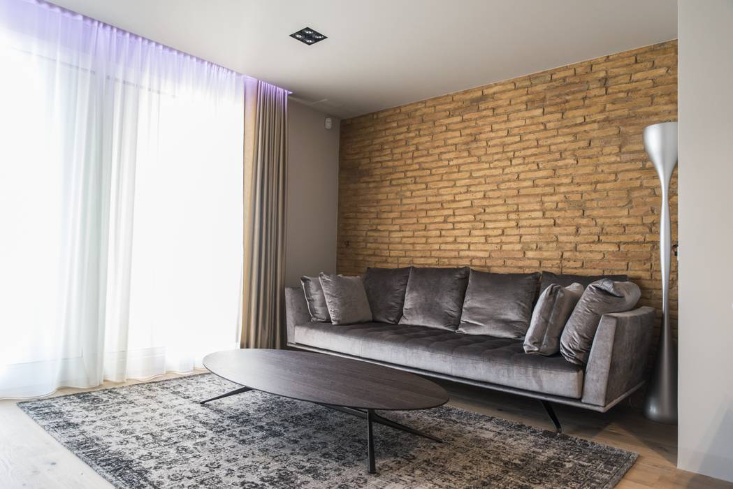 Diseño de interior y reforma en la Eixample de Barcelona, Goian Goian Modern Living Room
