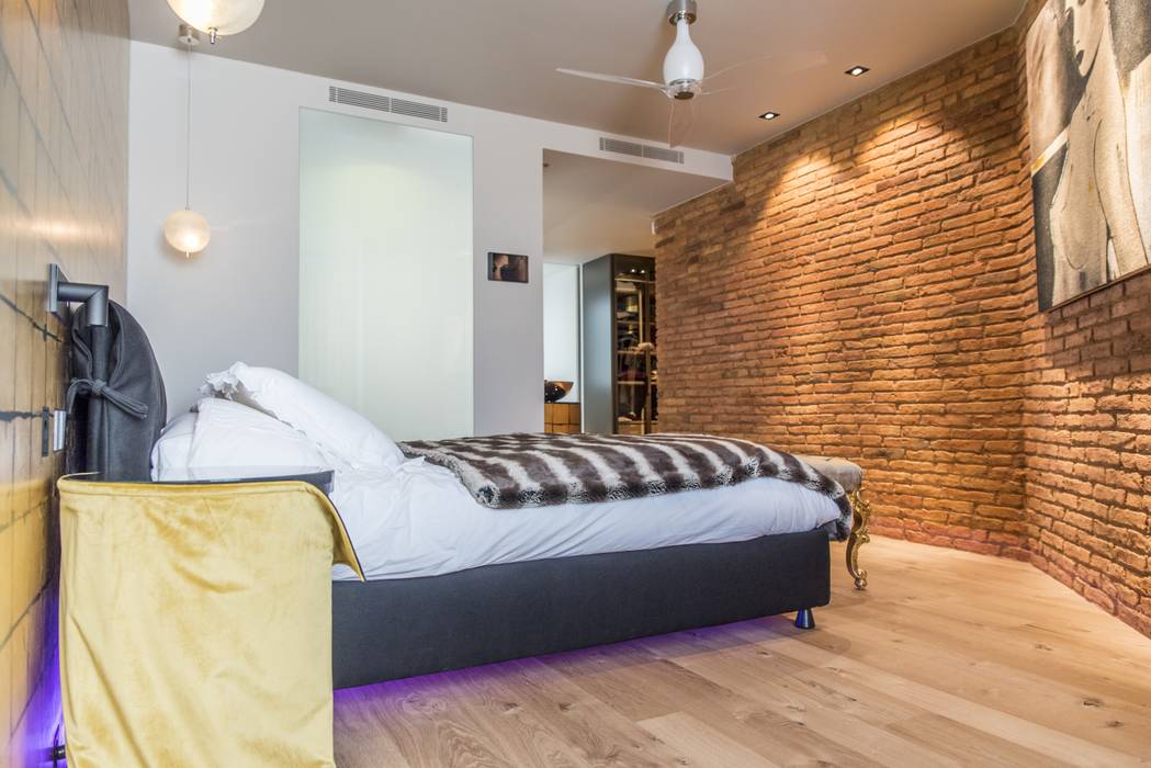 Diseño de interior y reforma en la Eixample de Barcelona, Goian Goian Modern style bedroom