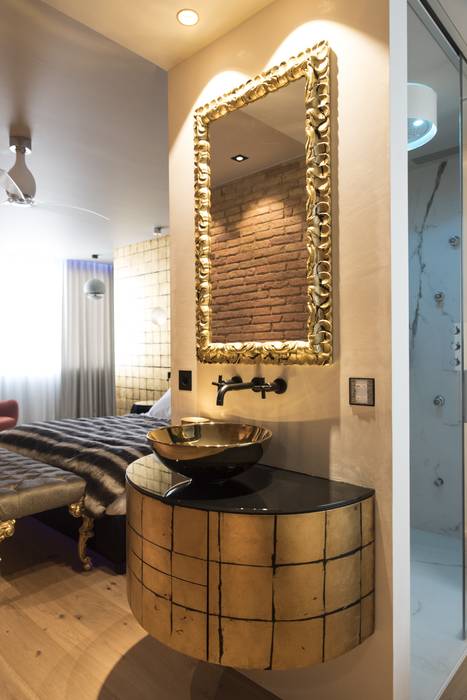Diseño de interior y reforma en la Eixample de Barcelona, Goian Goian Modern bathroom