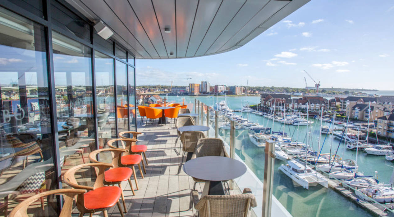 Ocean Village Hotel Southampton, Larforma Larforma Commercial spaces Wood-Plastic Composite Hotels