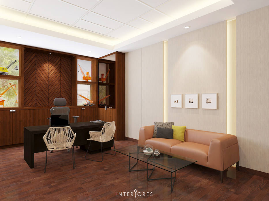 Director's Room INTERIORES - Interior Consultant & Build Office,Kantor,Ruangdirektur,Directorsroom,Contemporary