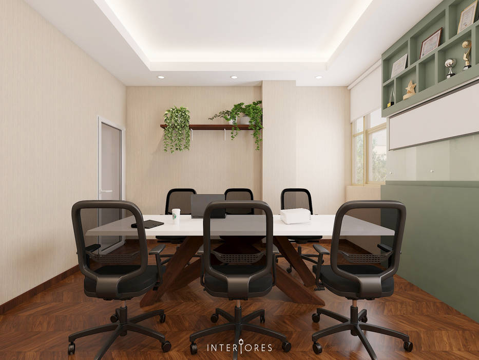 Meeting Room INTERIORES - Interior Consultant & Build Office,Kantor,Ruangmeeting,Meetingroom,Contemporary