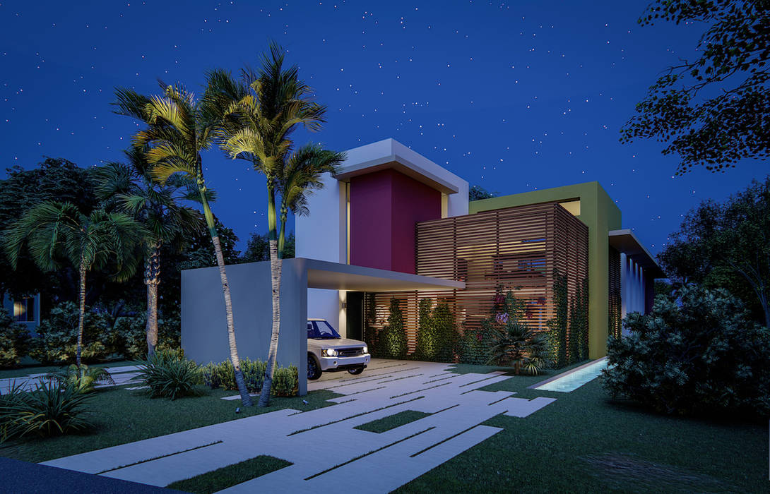 Fort Lauderdale, Fernandez Architecture Fernandez Architecture Casas estilo moderno: ideas, arquitectura e imágenes