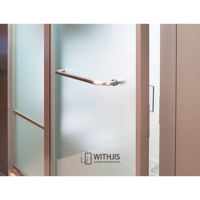 욕실도어, 가네모네힌지 , WITHJIS(위드지스) WITHJIS(위드지스) Puertas modernas