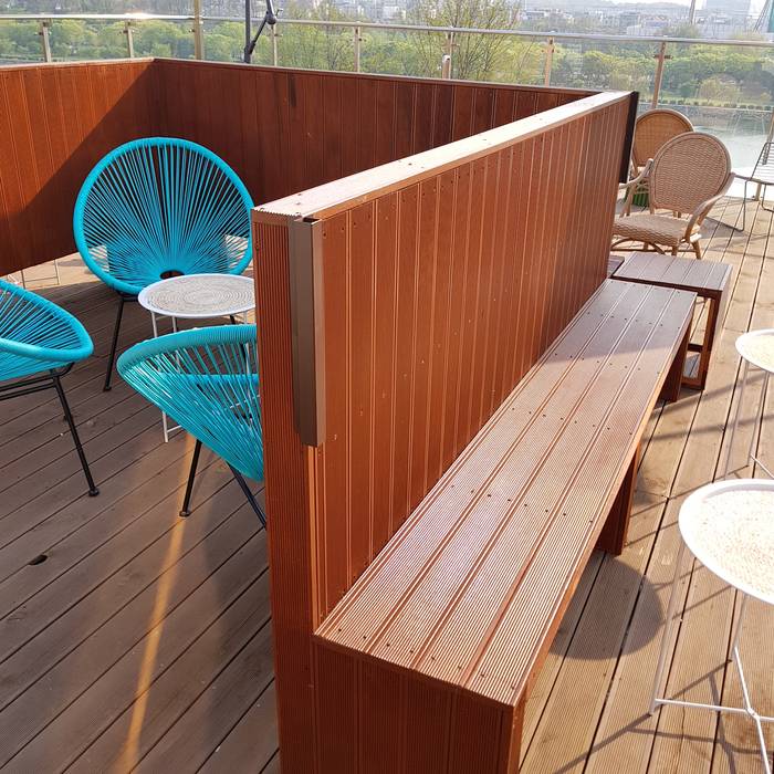 소진담, 캐러멜라운지 캐러멜라운지 Terraços na cobertura