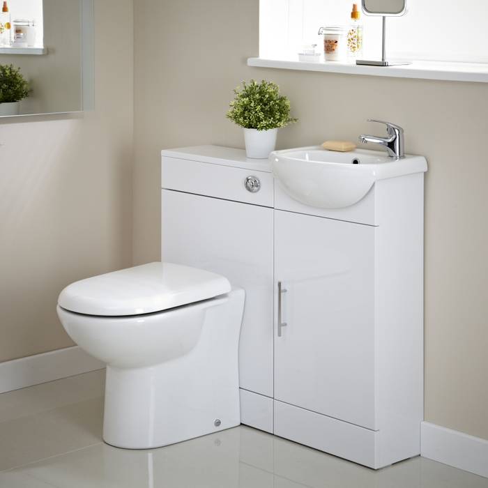 Milano Vanity Unit and Toilet Set homify Phòng tắm phong cách hiện đại vanity unit,toilet,bathroom furniture